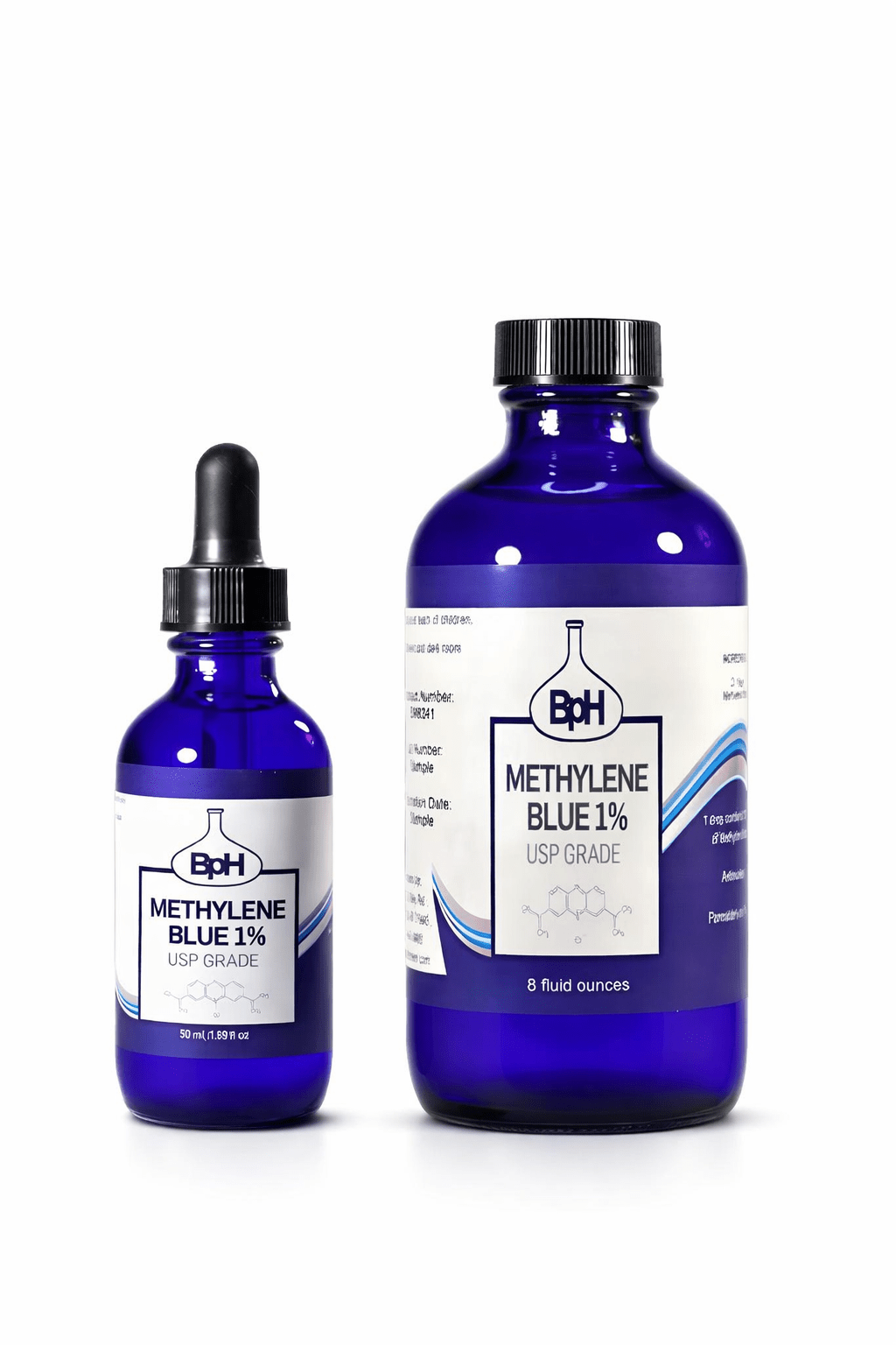 BpH Methylene Blue 1%, 50 mL + 8 oz